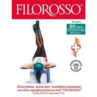 Колготки леч-проф.,Terapia 80 den, 2 класс, черный, р.2 Filorosso/Филороссо