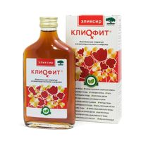 Клиофит эликсир 100мл, миниатюра