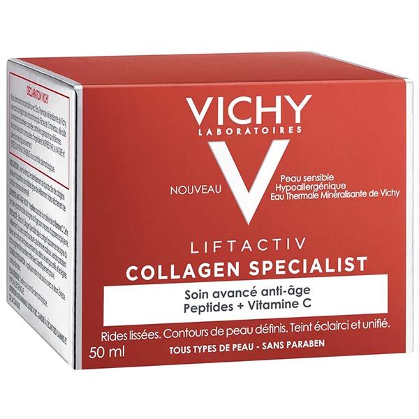 Крем-уход дневной против морщин и для упругости кожи Liftactiv Collagen Specialist Vichy/Виши 50мл фото №6