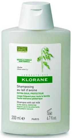 Шампунь сверхмягкий для всех типов волос для взрослых и детей с 3 лет Klorane/Клоран 200мл