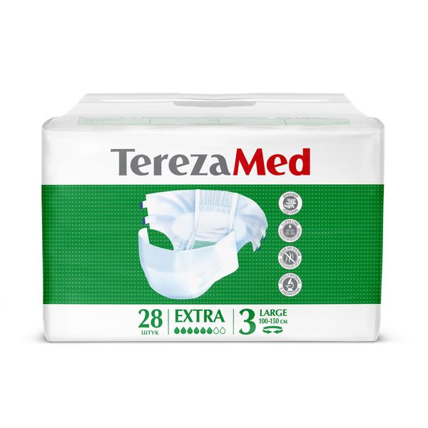 Подгузники для взрослых Extra TerezaMed 28шт р.L (3)