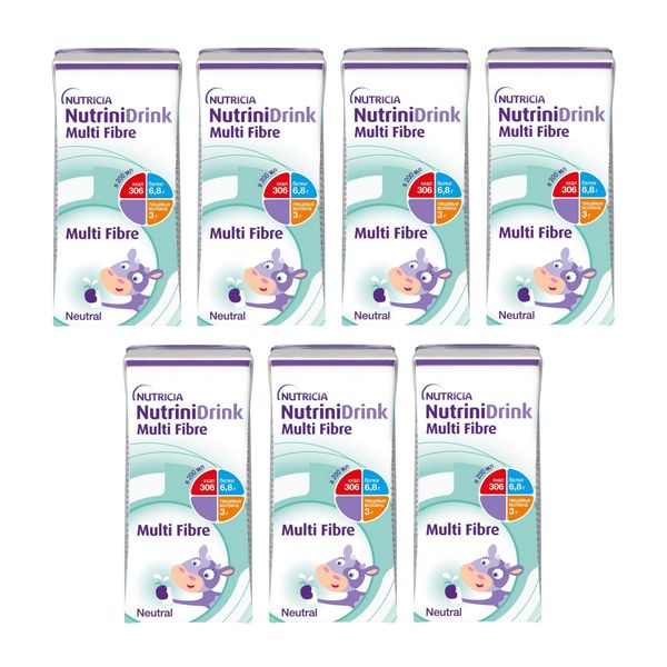 7Х Питание лечебное диет-е высококалорийное для детей старше 1 года с пищ. волокнами нейтральный вкус NutriniDrink/НутриниДринк 200мл