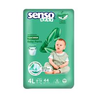 Трусики для детей Maxi Sensitive Senso/Сенсо 9-14кг 44шт р.4L