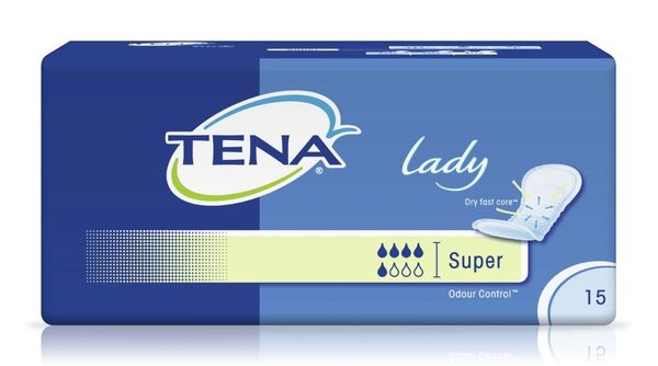 Прокладки урологические Леди Супер Tena/Тена 15шт американская леди