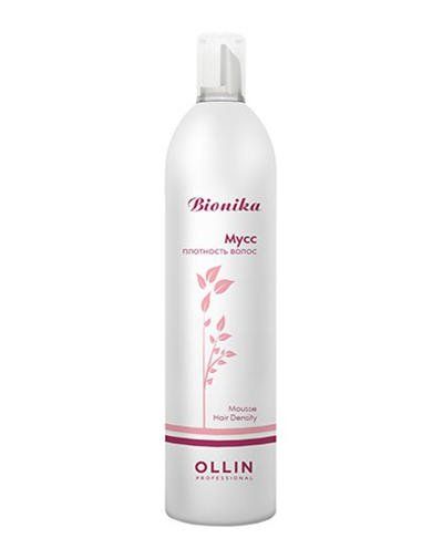 цена OLLIN BioNika Мусс - плотность волос 250мл ООО Техноголия