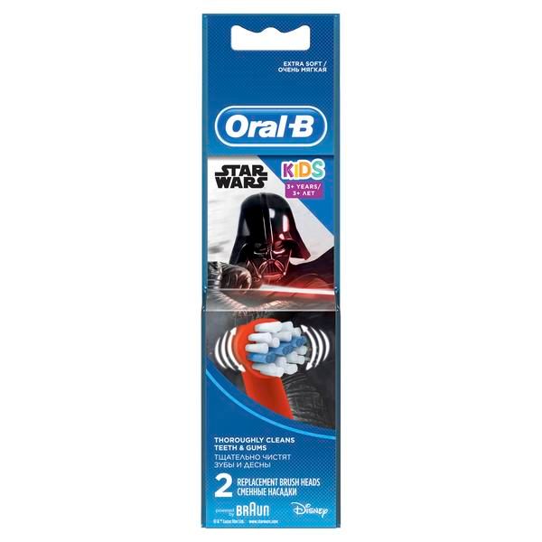 Насадки для электрической зубной щетки детский Star Wars EB10K Oral-B/Орал-би 2шт фото №4
