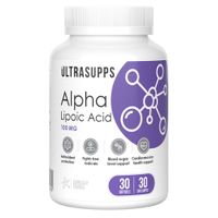 Альфа-липоевая кислота UltraSupps/Ультрасаппс капсулы 30шт