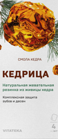 Смолка кедровая натуральная кедрица табл. Vitateka/Витатека 0,8г 4шт