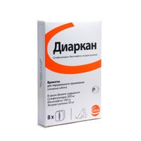 Диаркан брикеты-сахарные кубики для приема внутрь для кошек и для собак 8шт
