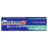 Паста зубная Blend-a-med/Бленд-а-мед 3D White Нежная мята 100мл миниатюра фото №2