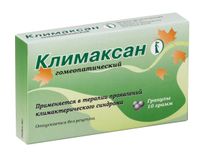 Климаксан гранулы гомеопатические 10г