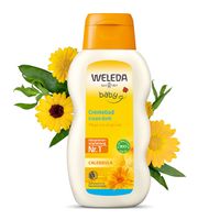 Молочко для купания детское Календула Weleda/Веледа фл. 200мл (8815/9659) миниатюра фото №4