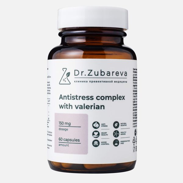 Антистресс Dr.Zubareva/Др.Зубарева капсулы 60шт