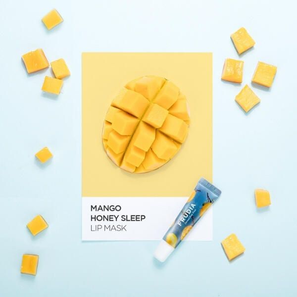 Маска для губ ночная с манго и медом Frudia/Фрудия 10г фото №4