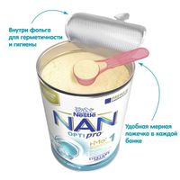 Смесь сухая молочная Nan/Нан 1 Optiprо 400г миниатюра фото №4
