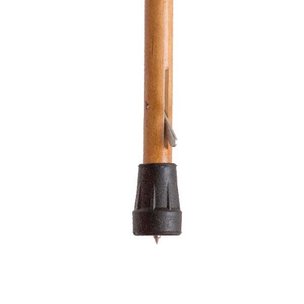 Трость опорная деревянная с пластмассовой ручкой с устройством против скольжения Аверсус, арт.529 фото №3