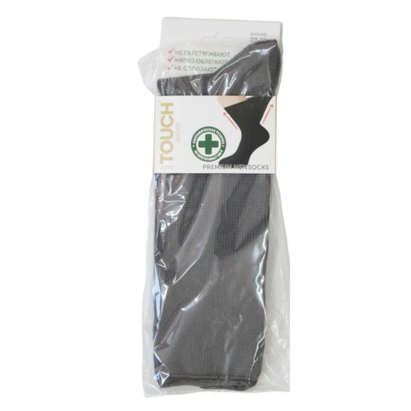 Носки женские черные с ослабленной резинкой Ригла р.23-25 (2161) Ригла