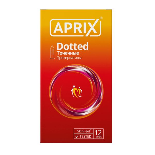 Презервативы точечные Dotted Aprix/Априкс 12шт презервативы априкс точечные 3