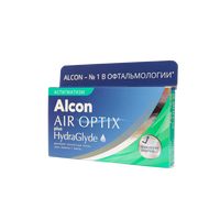 Линзы контактные Alcon/Алкон Air Optix plus HydraGlyde for Astigmatism (0.00/180/-0.75) 3шт миниатюра фото №3