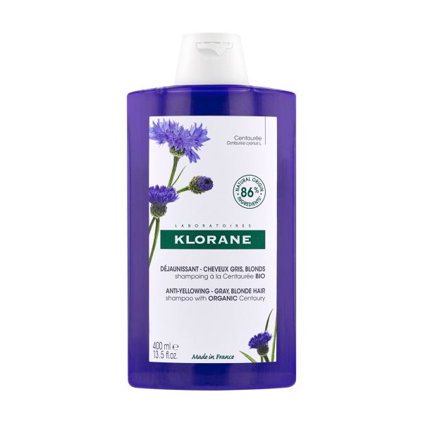 Шампунь для волос с органическим экстрактом василька Klorane/Клоран фл. 400мл