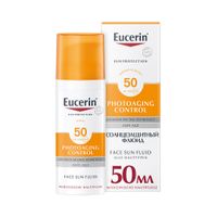 Флюид для лица солнцезащитный Eucerin/Эуцерин photoaging control 50мл SPF50