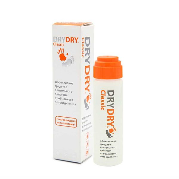 Купить Средство Dry Dry (Драй Драй) от обильного потовыделения длительного действия 35 мл, Lexima AB, Швеция