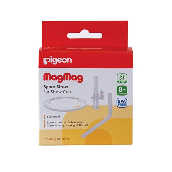 Комплект запасной Pigeon (Пиджен) для поильника MagMag (трубочка+ кольцо)