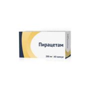 Пирацетам капсулы 200мг 60шт, миниатюра фото №19