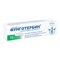 Фунготербин крем для наружного применения 1% 15г