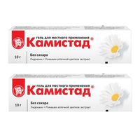 2Х Камистад гель стоматологический 10г