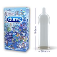 Презервативы Durex (Дюрекс) Classic гладкие 12 шт. doodle миниатюра
