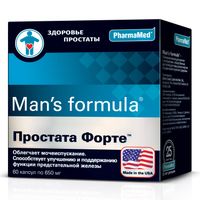 Простата Форте Man's formula/Мен-с формула капсулы 650мг 60шт, миниатюра фото №13