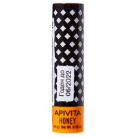 Уход для губ мёд Био Apivita/Апивита стик 4,4г миниатюра
