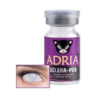 Линзы контактные цветные Adria/Адриа Sclera Pro vial (8.6/-0,00) Voodoo 1шт