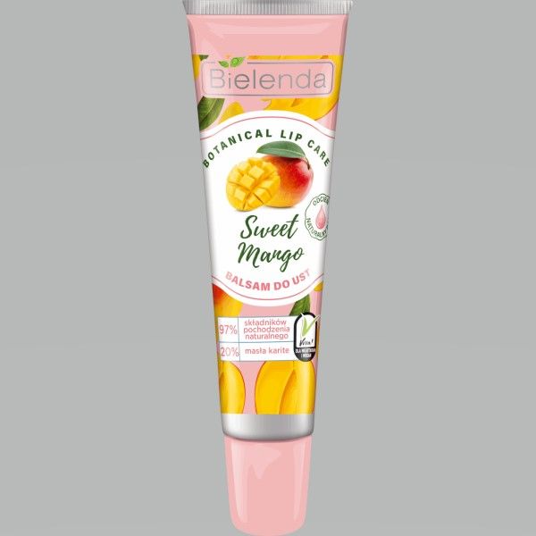 Бальзам для губ сладкий манго botanical lip care Bielenda/Белинда 10г фото №2