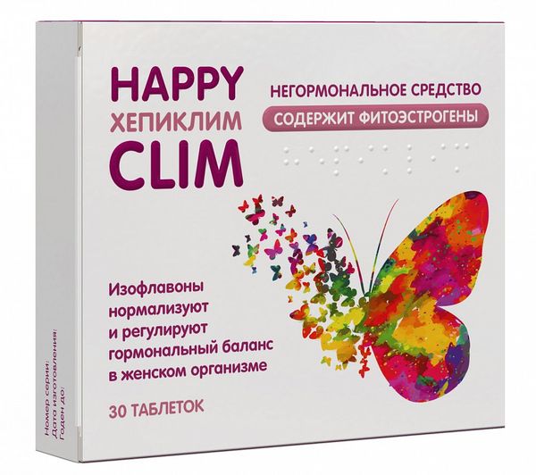 Купить Хепиклим таблетки 450мг 30шт, Pharmacy Laboratories s.c., Польша