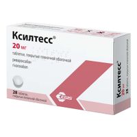 Ксилтесс таблетки п/о плен. 20мг 28шт
