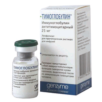 Тимоглобулин лиофилизат для приг. раствора для инфузий фл. 25мг