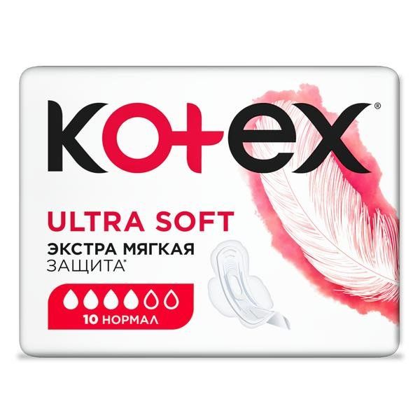 Прокладки Kotex/Котекс Ultra Soft Normal 10 шт. фото №2