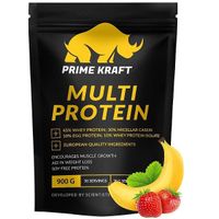 Протеин многокомпонентный со вкусом Клубника-банан Primekraft/Праймкрафт Multi Protein 900г