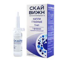 Метилэтилпиридинол капли глазные 1% 5мл миниатюра фото №2