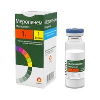 Меропенем пор. пригот. р-ра в/в введ. 1г, миниатюра фото №3