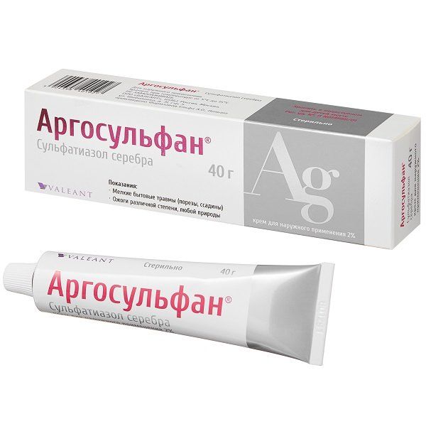 Аргосульфан крем для наружного применения 2% 40г фото №3