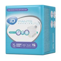 Трусы для взрослых Pants Premium iD/айДи 10шт р.XL