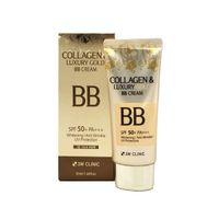 BB-крем с коллагеном и коллоидным золотом Collagen & luxury gold spf50/pa 3W Clinic 50мл