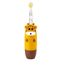 Щетка зубная электр. звуковая с питанием от аккум-ра RL025 для детей 1-5 лет цвет желтый Revyline