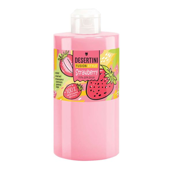Гель для душа клубника DesertiniДесертини 460мл 375₽