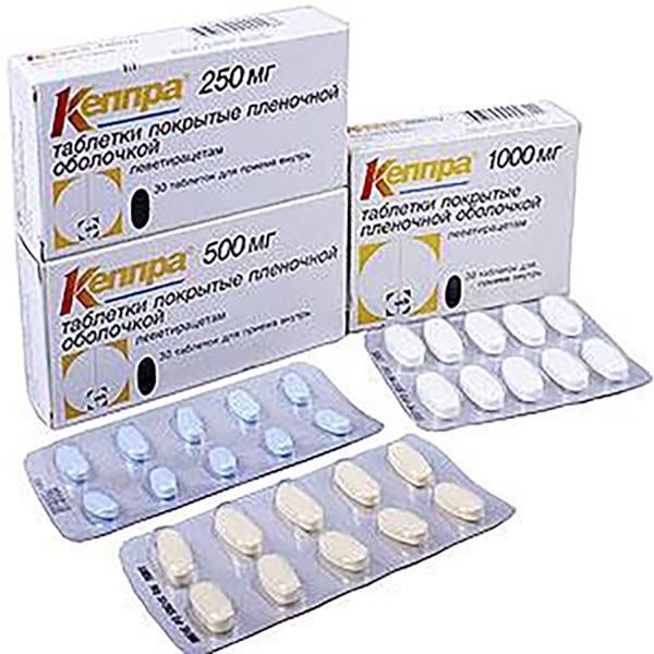 Кеппра таблетки п/о плен. 0,25г 30шт