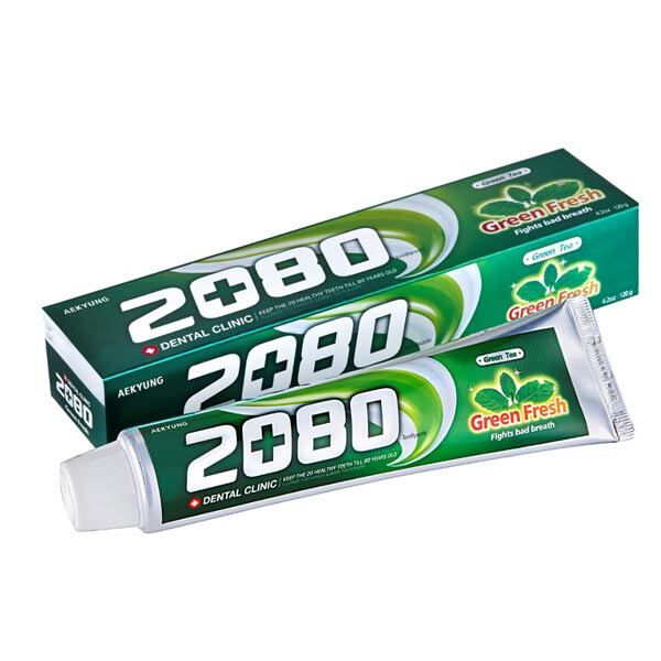 Паста зубная зеленый чай Dental Clinic 2080 120г