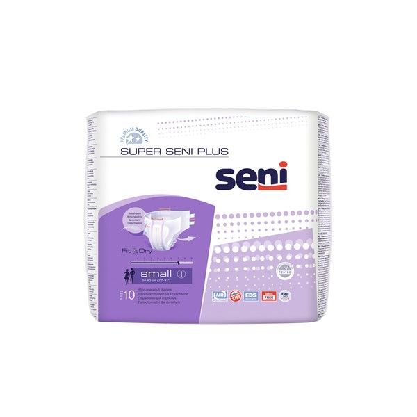 Подгузники Super plus Seni/Сени 55-80см 10шт р.S (1)